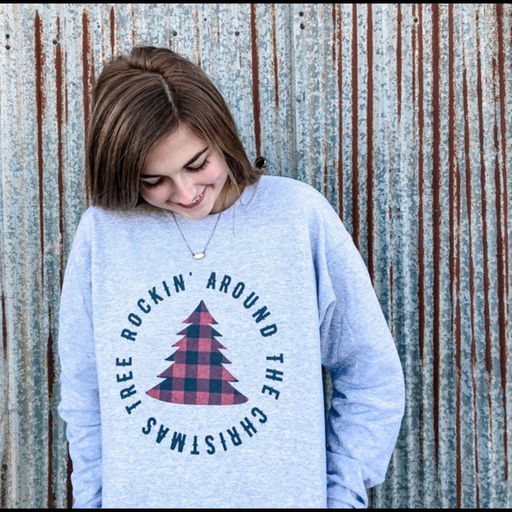 🎄🎄 Rockin’ Around The Christmas Tree Sweatshirt 🎄🎄
